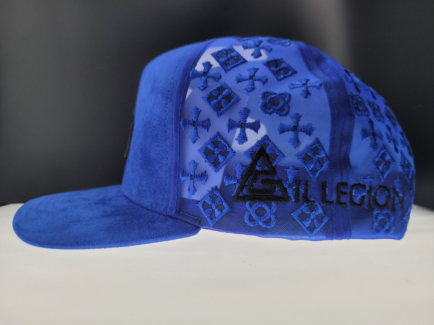 suede snapback hat