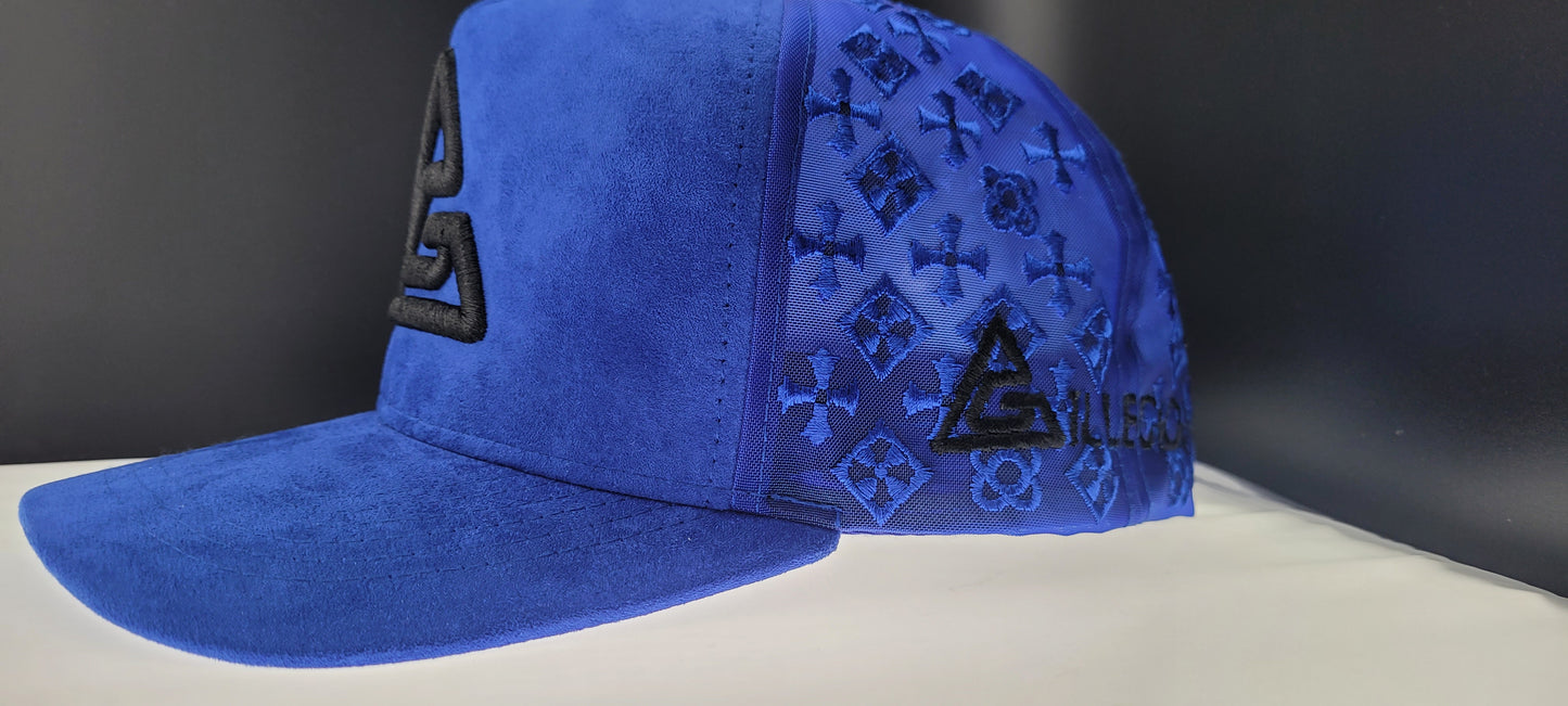 suede snapback hat