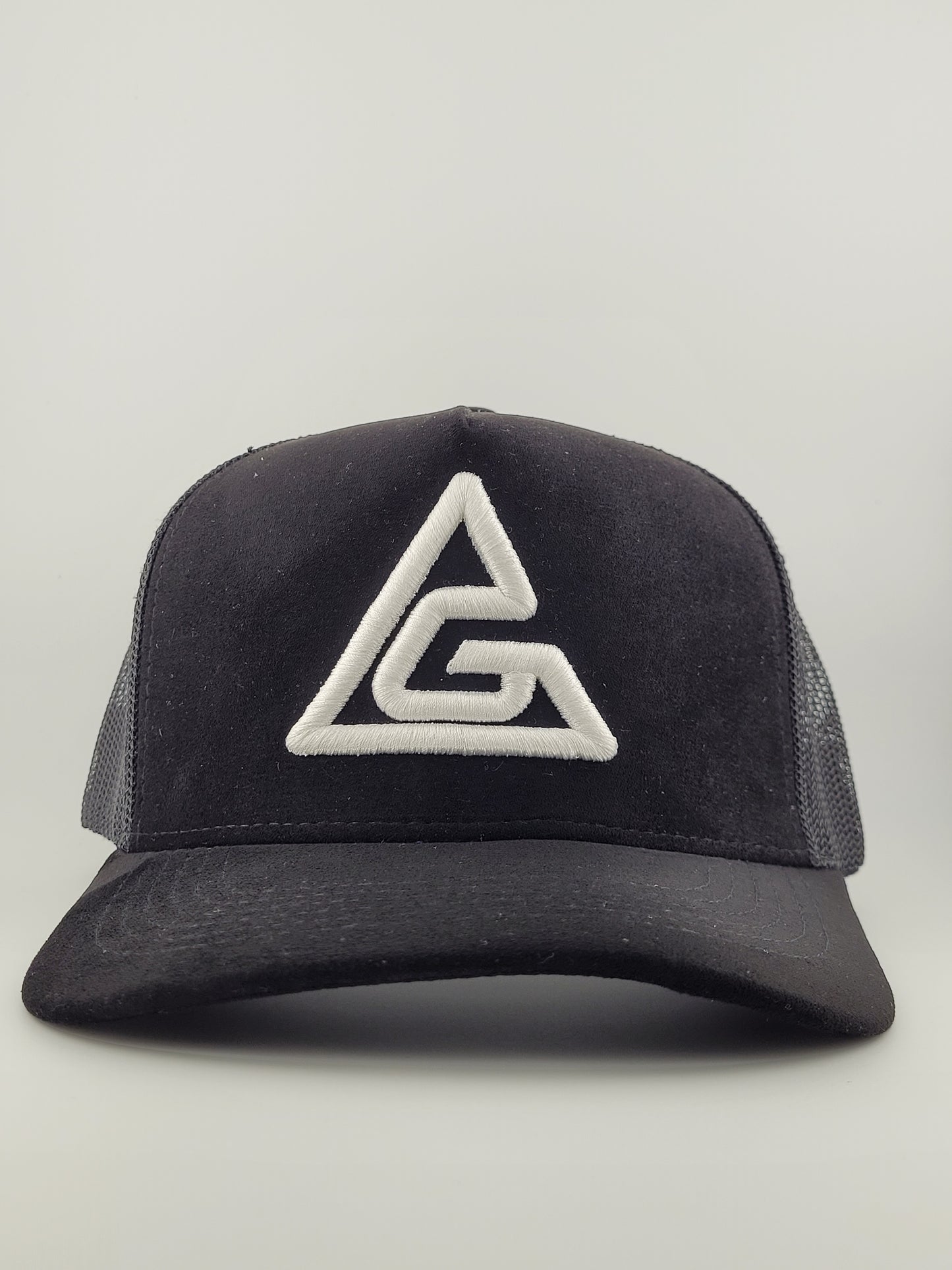 Premium quality suede trucker hat